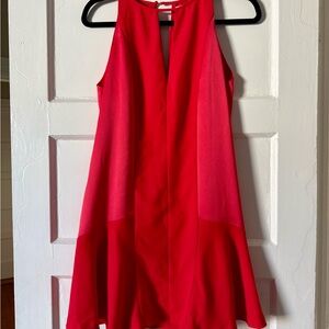 Parker Vibrant Red Mini Dress